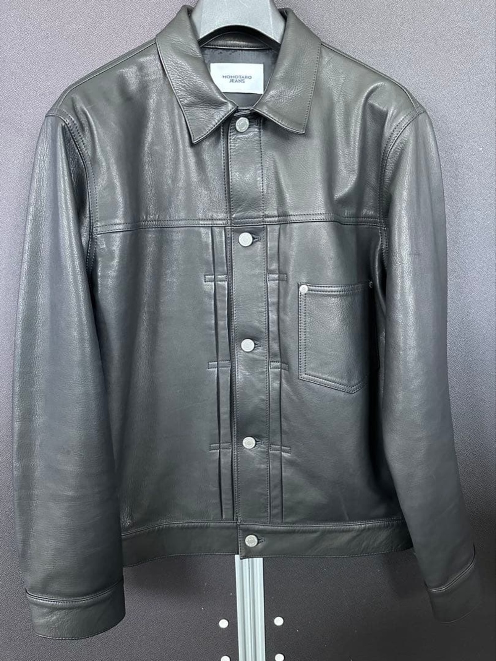 Momotaro Black Leather Type ii Jacket